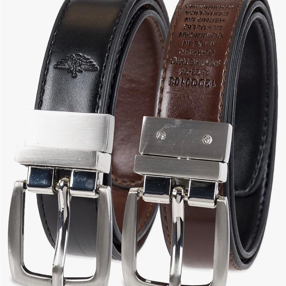 Dockers Boy’s Big Reversible Two-In-One Dress and Casual Belt